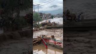 🌊 Terrifying Floods That Show the Power of Nature #floods #disaster #flooding #shorts #viral