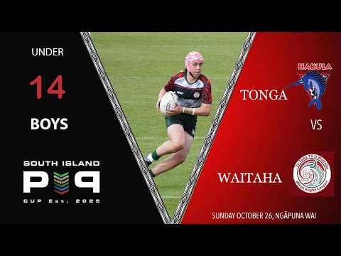 Tonga U14 vs Waitaha U14 Boys, Round 1(Pacific Elite Pathway Cup 2025)