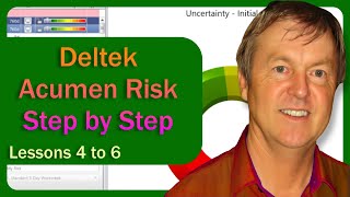🔰 Deltek Acumen Risk – Step by Step 🔰 Lessons 5 to 6 🔰 Training - Schedule Risk Analysis Made Easy