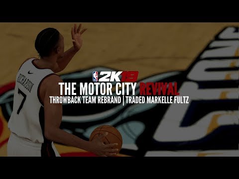 NBA 2K19 PISTONS TRADITIONAL MYGM - THROWBACK TEAM REBRAND 🔥 | TRADED MARKELLE FULTZ (EP.18)