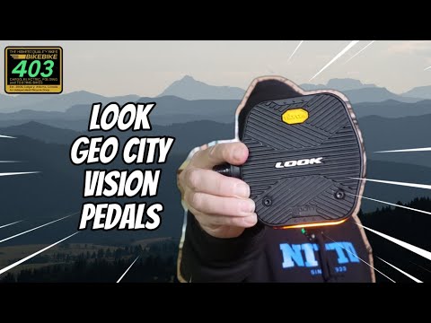 LOOK Geo City Vision Pedals | Comfy And Bright