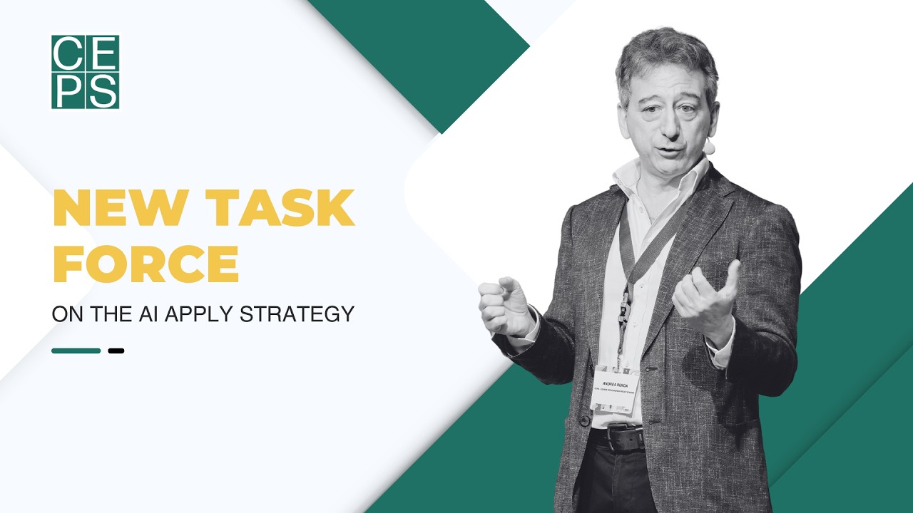 CEPS launches Task Force on the Apply AI Strategy