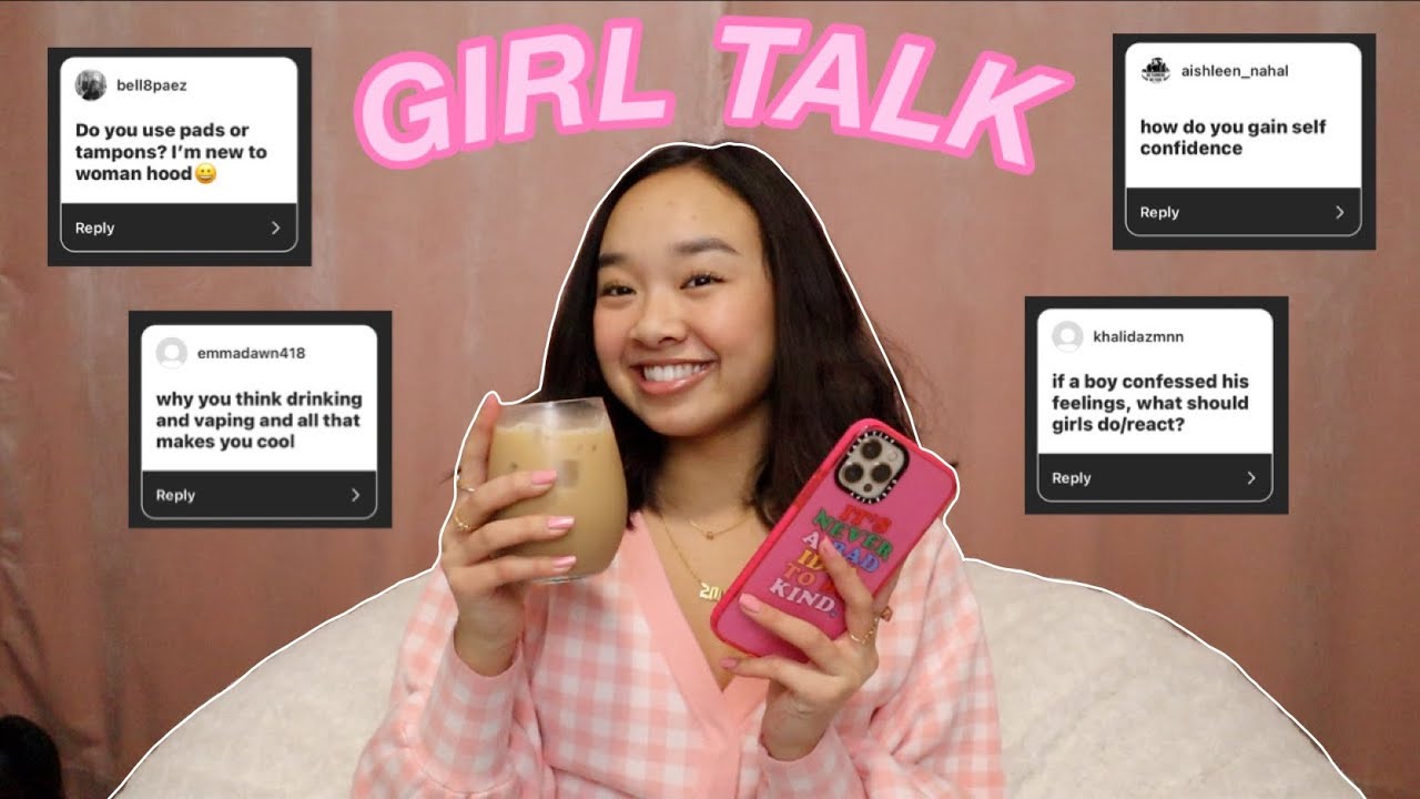 GIRL TALK | periods, boys, relationships! Nicole Laeno