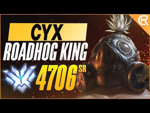 BEST OF CYX - #1 ROADHOG KING | Overwatch Cyx Montage