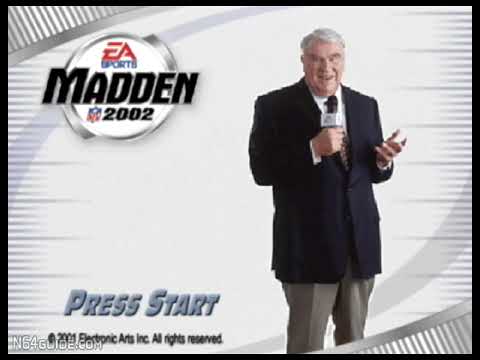 madden nfl 2002 nintendo 64