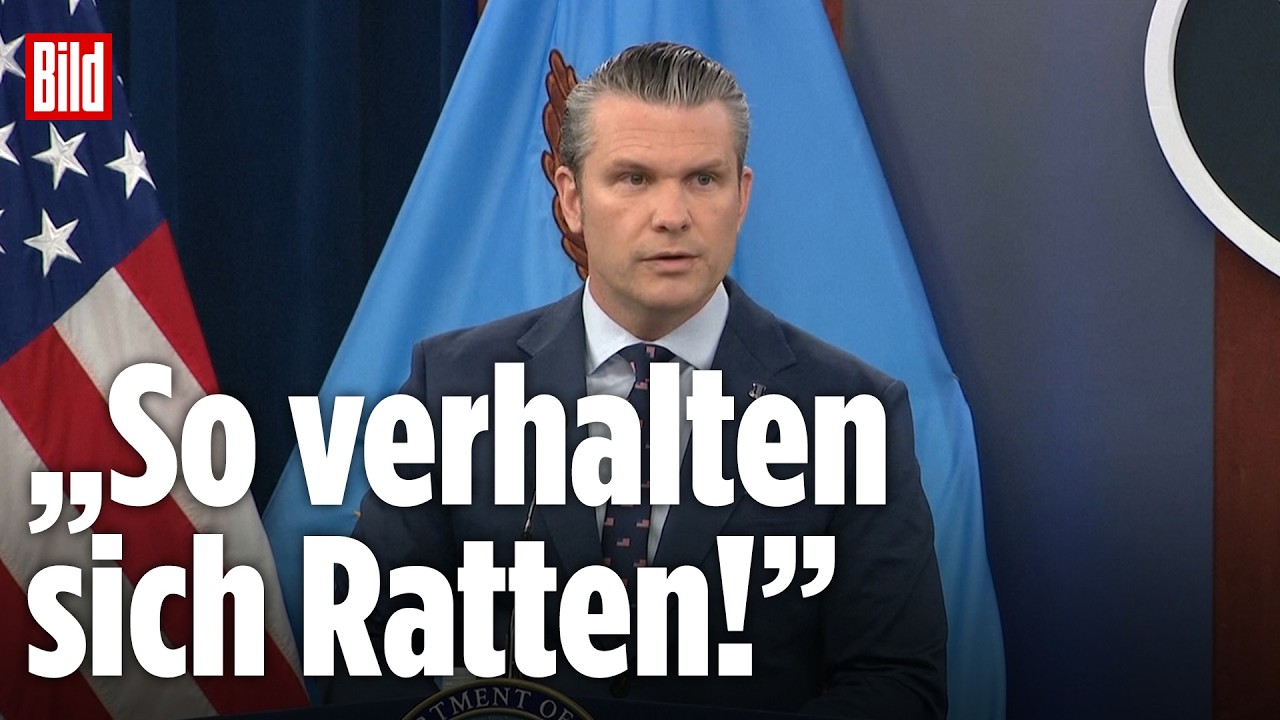 US-Kriegsminister Hegseth bestätigt: Ober-Mullah „verwundet und wahrscheinlich entstellt“
