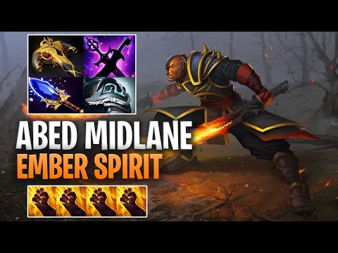 Abed Ember Spirit Mid - Dota 2 Pro Immortal Ember Spirit Gameplay