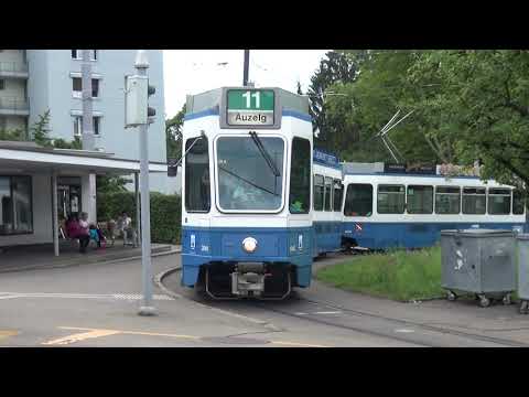 VBZ Linie 11 | Rehalp - Bucheggplatz | Tram 2000