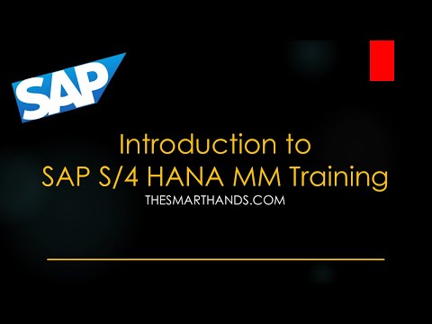 Introduction to SAP S/4HANA MM Training: Beginner's Guide to Mastering Material Management