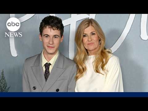 Connie Britton and Sam Nivola talk their mother-son connection in “Phony”