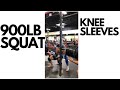 900LB SQUAT IN KNEE SLEEVES