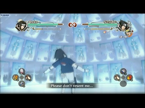 Naruto Shippuden: Ultimate Ninja Storm Generations [HD] - Haku Vs Sasuke