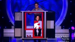 Michael Grandinetti's Shrinking Girl Illusion Live in Hollywood