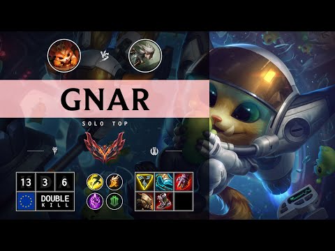 Gnar Top vs Camille - EUW Grandmaster Patch 14.13