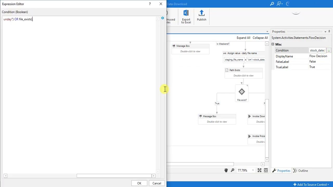 10 Update the Stock Date