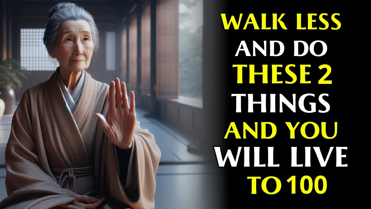 If You Are 70-80 Years Old: Walk Less and Do These 3 Things | Buddhist Teachings