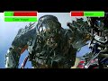 Optimus Prime Cade Yeager Vs Lockdown With Healthbars Edited By GabrielD2002