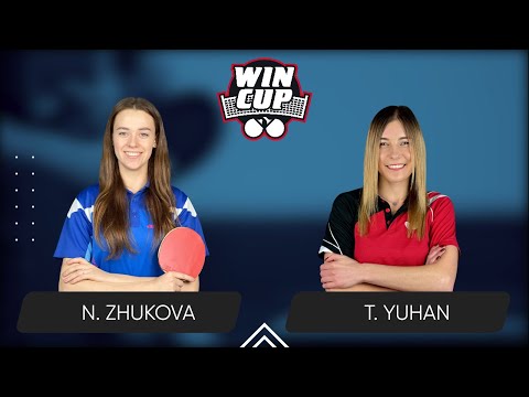 08:45 Nadiia Zhukova - Tetiana Yuhan West 2 WIN CUP 10.04.2024 | TABLE TENNIS WINCUP