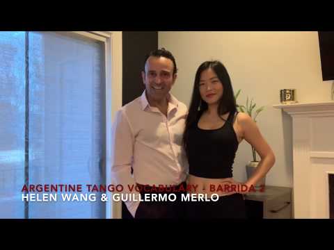Argentine Tango Vocabulary: Barrida Variation 2