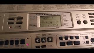 Video thumbnail for Casio LK 92TV: Chord Accompaniment Sounds by Davis9754