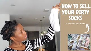 How to exactly sell used dirty socks online for MONEY + how to package for shipping + apps that work