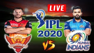 LIVE : IPL 2020 || SRH vs MI || Sunriser Hyderabad || Mumbai Indians || Bharat Today