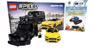 How to Build and Motorize LEGO Speed Champions 76924 Mercedes AMG G 63 RC Mod Circuit Cubes (4K)