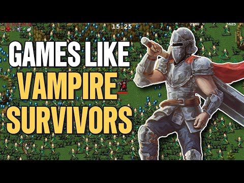 TOP 10 Indie Games Like Vampire Survivors You Missed!