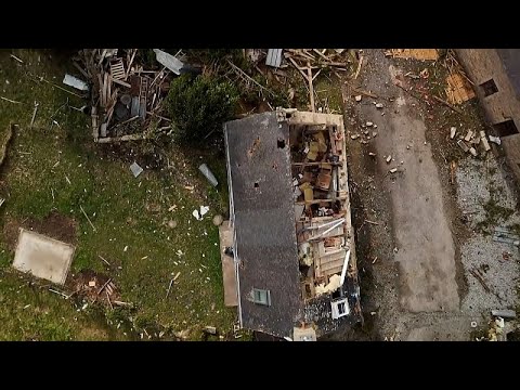 Häuser zerstört: Seltener Tornado trifft Bretagne