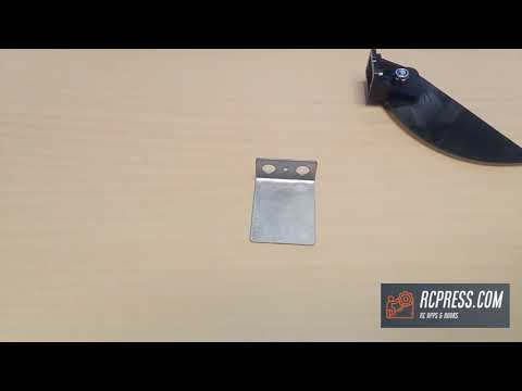 RC Boat Shark Fins and Trim Tabs