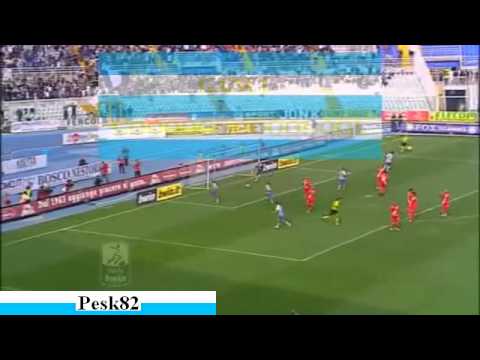 Serie Bwin 2010-2011 - Decima giornata: PESCARA-grosseto=4-2 [Ganci Ganci Sansovini Sansovini]