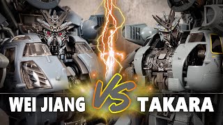 Transformers Masterpiece Blackout vs Wei Jiang Hid