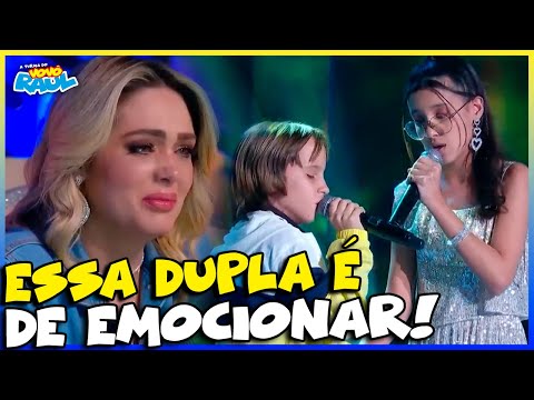 SAULO HOLZ e HELOÍSA GIBERTONI EMOCIONAM E FAZ JURADOS CHORAREM NO PALCO DO RAUL GIL
