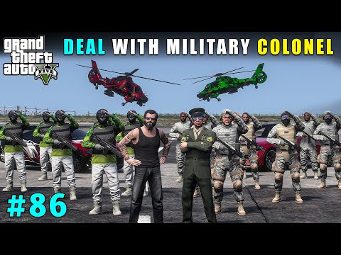 Deal With Military Colonel For Weapons | Gta V Gameplay