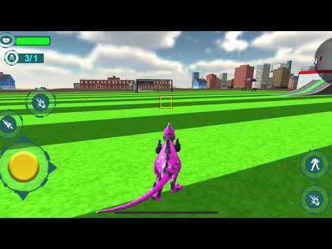 Dinosaur Robot Transform Games - Police Robot Truck Battle 2022 iOs Gameplay