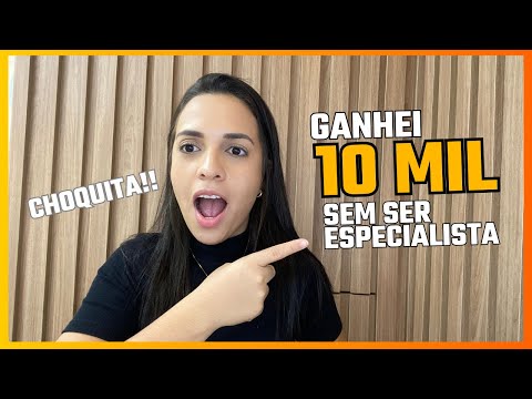 O que PRECISEI fazer para GANHAR R$ 10.456 REAIS sendo CLÍNICA GERAL. (não sou especialista, tive q.