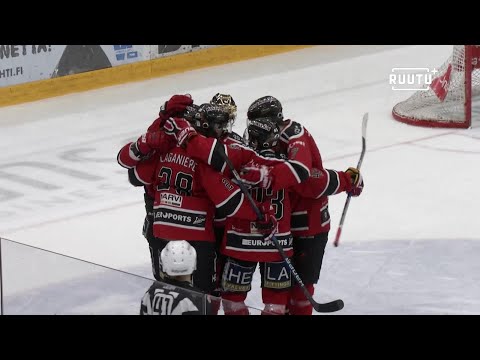 Edes valmentajan haasto ei pelastanut KooKoota – Ässille jo viides maali kahdeksaan minuuttiin