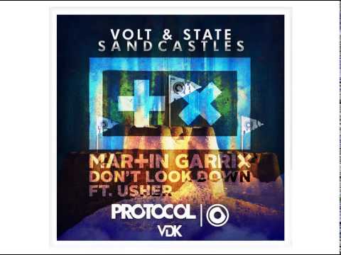 Martin Garrix & Usher vs Volt & State - Don't Look Down vs Sandcastles (Lars Edit)