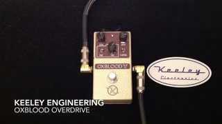 Keeley Oxblood Overdrive Pedal
