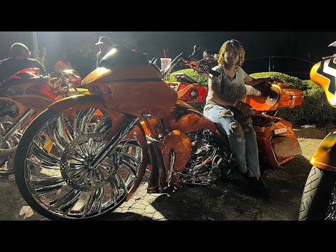 KINGZ OF THE SOUTH MEET & GREET BROUGHT THE CITY OUT…NEVER SEEN SO MANY BADDIES AND BIKERS @ HARLEY