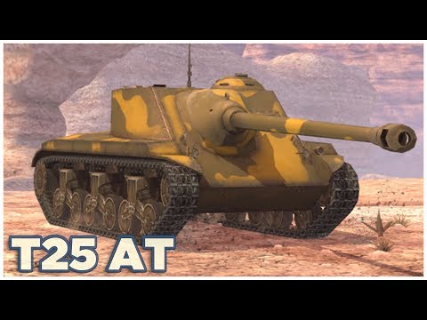 T25 AT • ARMOR & COURAGE • Two Fights WoT Blitz