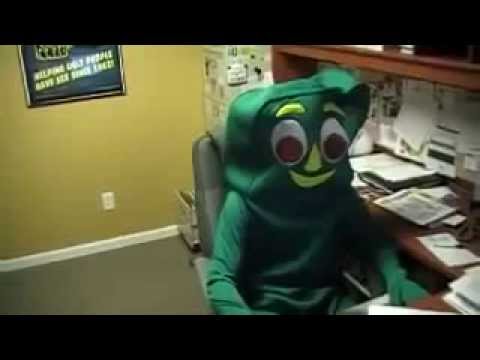 Gumby goes to work at Show Your Logo