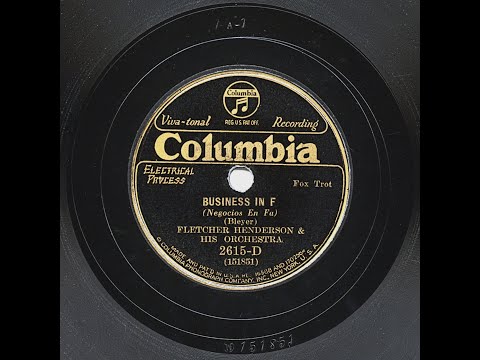 Fletcher Henderson And His Orchestra - Business In F