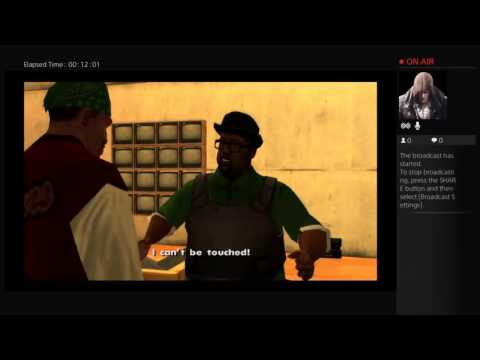 Gta san andreas PS4 gameplay Part 44 FINAL MISSION / END OF THE END