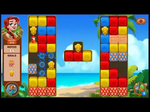 Lost Island Blast Adventure Level 375 - NO BOOSTERS 🏝️ | SKILLGAMING ✔️