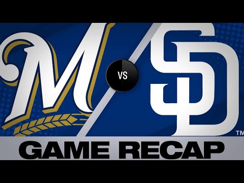 Reyes, Hosmer power Padres past Brewers | Brewers-Padres Game Highlights 6/19/19