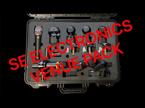 SE Electronics Venue Pack - COMPARISON - V-Beat V-Kick V7x vs Lewitt DTP340TT and Shure SM57 - Drums