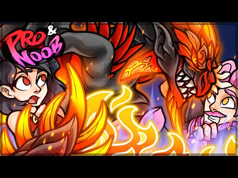 UNKNOWN INVADES ICEBORNE - Pro and Noob VS Monster Hunter World Iceborne!