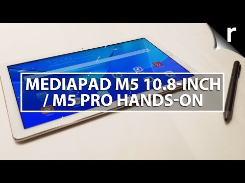 Huawei MediaPad M5 (10.8-inch)/M5 Pro Hands-on Review