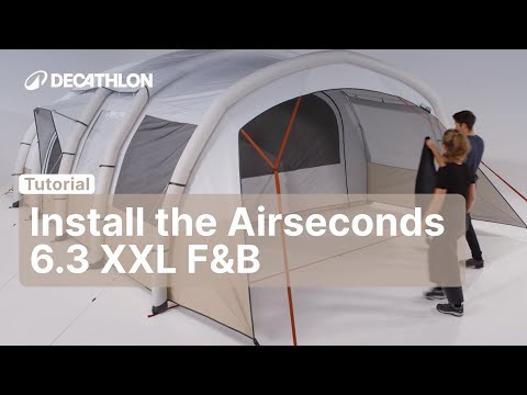 TUTORIAL - How to install the AIRSECONDS 6.3 XXL F&B ? | Decathlon_QUECHUA